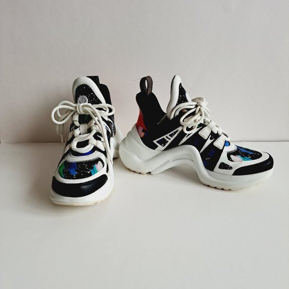 Louis Vuitton Women's Multicolor LV Archlight Sneakers Size 36 / 6 - Picture 15 of 16